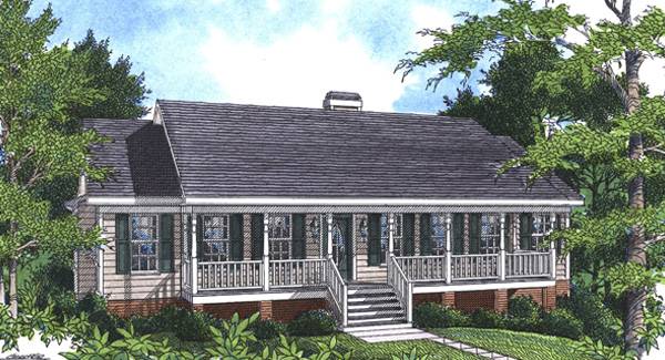 Rendering image of Irving House Plan